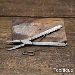 Vintage Watchmaker’s Spring-loaded Clamping Pliers - Good Condition