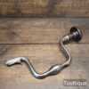 Antique Scotch Carpenters Brace with Rosewood Knob - Good Condition