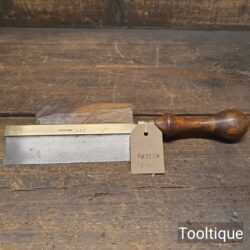 Vintage J.E Fitchew 6” Brass Back Gents Saw Sharpened Rip 18 TPI - Fully Refurbished