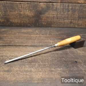 Vintage 9/32” Marples Shamrock Long Series Incannel Gouge Chisel - Good Condition Vintage 9/32” Marples Shamrock Long Series Incannel Gouge Chisel - Good Condition