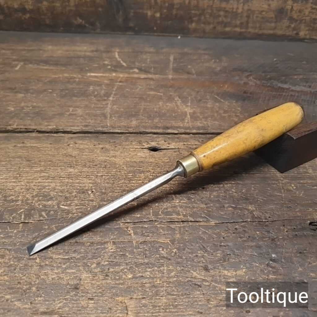 Vintage 9/32” Marples & Sons Bevelled Edge Chisel - Good Condition