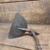 Vintage Brades Co. Gardeners Cast Steel Hand Hoe Hardwood Handle - Good Condition