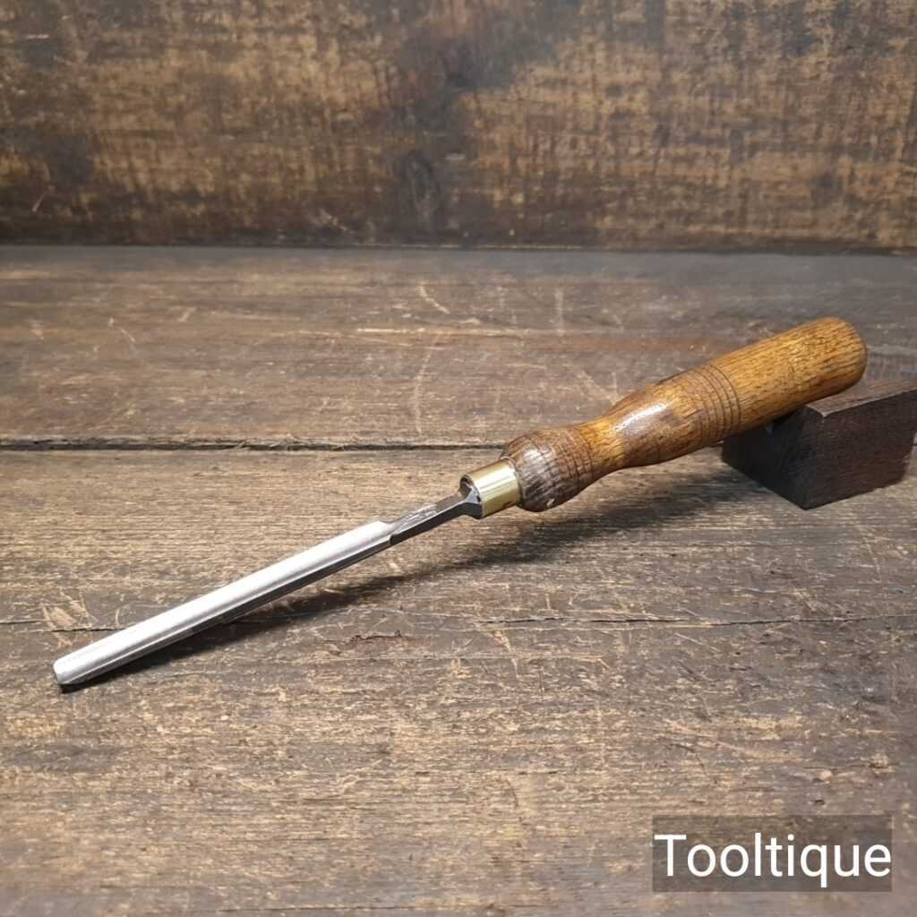 Vintage Thomas Wales 3/8” Cast Steel Gouge Chisel - Refurbished Ready To Use