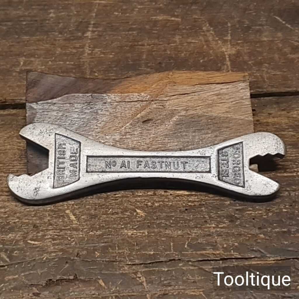 Vintage Fast Nut No: A1 Variable Sized Wireless Cycle 3 Point Spanner - Good Condition