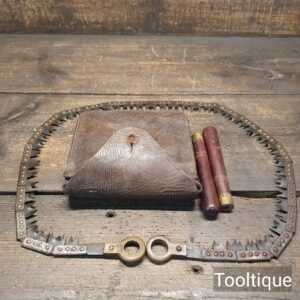 Vintage Francis Wood & Sons WW1 Trench Saw Stamped 1917 - Good Condition
