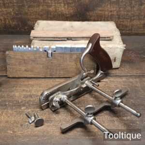 Vintage Stanley England No: 50 Combination Plough Plane - Refurbished For Use