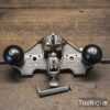 Vintage Stanley England No: 71 Open Throat Router Plane 2 No: Cutters