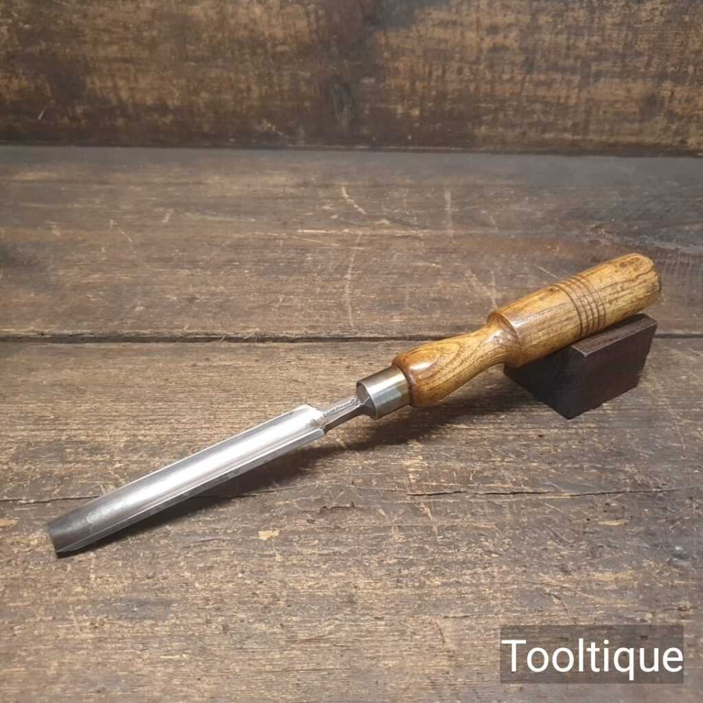 Vintage Marples & Sons Forged Cast Steel 9/16” Gouge Chisel - Refurbished