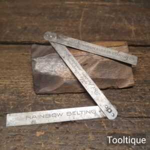 Vintage 12” Dominion Rubber Company Advertising Pocket Folding Rule - Good Condition Vintage 12” Dominion Rubber Company Advertising Pocket Folding Rule - Good Condition