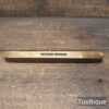 Vintage 10” Rosewood & Brass Spirit Level Clear Bubble - Refurbished