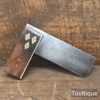 Vintage Carpenters Rosewood & Brass 4.5” Try Square - Refurbished