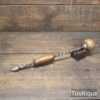 Vintage 13” Archimedes Drill with Hardwood Handles - Good Condition