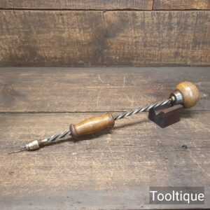Vintage 13” Archimedes Drill with Hardwood Handles - Good Condition Vintage 13” Archimedes Drill with Hardwood Handles - Good Condition