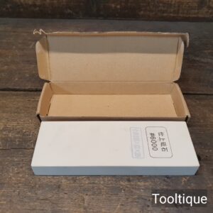 Boxed Tilgear Japanese 6000 Grit Water Honing Stone - Good Unused Condition