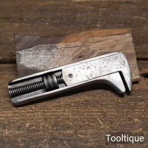 Vintage 4 ¼” Forged Steel Automotive Adjustable Spanner - Refurbished