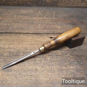 Vintage I. Sorby ¼” Carpenters Gouge Chisel - Refurbished Ready For Use