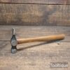 Vintage Stanley 6 oz Joiners Cross Pein Hammer - Refurbished Ready To Use