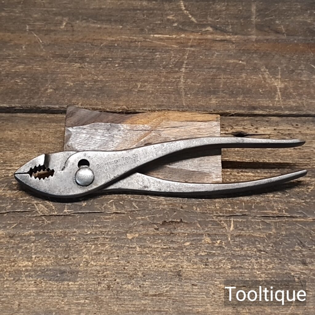 Vintage Crescent Tool Co. Jamestown USA No: G28 Slip Joint Pliers - Refurbished