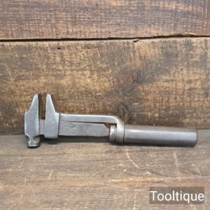 Antique 10” Combination Adjustable Coach Wrench & Hammer - Good/Fair Condition