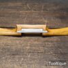 Vintage Thomas Wales & Sons Boxwood Spokeshave - Refurbished To Use
