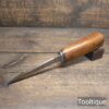 Antique ¼” British Pigsticker Mortice Chisel - Fully Refurbished