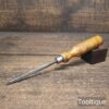 Vintage Hildick 1/8” Bevel Edge Chisel Ashwood Handle - Fully Refurbished