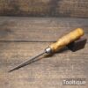 Vintage Hildick 1/8” Bevel Edge Chisel Ashwood Handle - Fully Refurbished