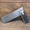 Antique Ebony & Brass 6” Carpenters Square - Good Condition