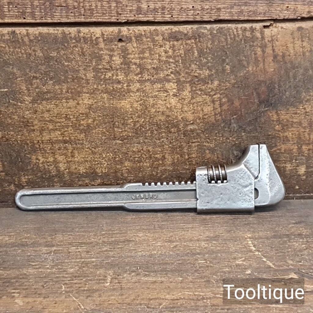 Vintage 9” JenBro British No: 33 F Monkey Wrench - Refurbished For Use