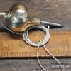 Vintage 4” Brass Steel Tipped Plumb Bob - Refurbished Ready To Use