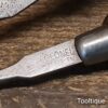 Vintage 6” Flat End 3/16” + 7/32” Beechwood Handled Screwdrivers - Refurbished