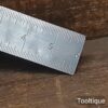 Vintage 6” Rabone Chesterman 6” Carpenter’s Steel Calibrated Square - Refurbished