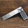 Vintage 6” Rabone Chesterman 6” Carpenter’s Steel Calibrated Square - Refurbished