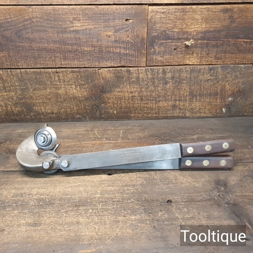 Scarce Vintage WW2 Record No: 500 Sheet Metal Cutter - 1945 Ministry Broad Arrow