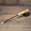 Vintage 3/8” Henry Taylor Acorn Brand No: 27 Woodcarving Spoon Bit Chisel - Refurbished