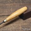 Vintage No: 30 S.J Addis 1/8” Spoon Gouge Chisel - Good Condition