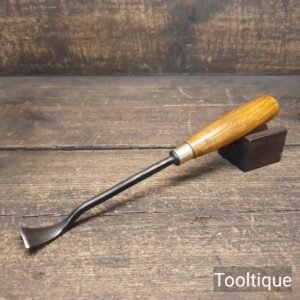 Vintage No: 36 S.J Addis 15/16” Reverse Fishtail Spoon Gouge Chisel - Good Condition