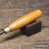 Vintage No: 28 J.B Addis 13/16” Spoon Gouge Carving Chisel - Good Condition