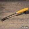 Vintage No: 23 S.J Addis 15/16” Fishtail Spoon Bit Woodcarving Chisel - Good Condition