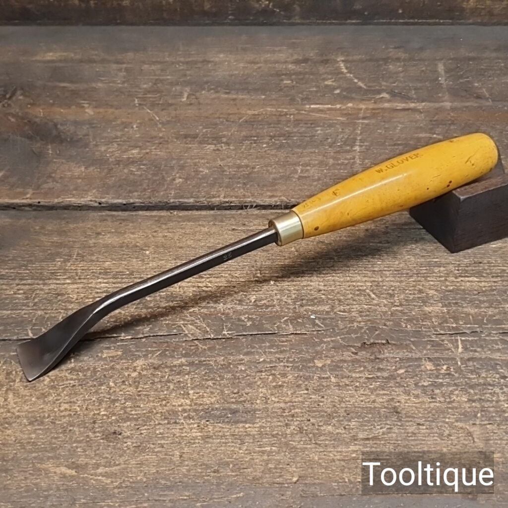 Vintage No: 23 S.J Addis 15/16” Fishtail Spoon Bit Woodcarving Chisel - Good Condition