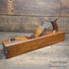 Vintage Edward Preston 17” Beechwood Jack Plane - Refurbished Ready To Use