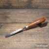 Vintage 19/32” Robert Sorby Wide Woodcarving Gouge Chisel - Good Condition