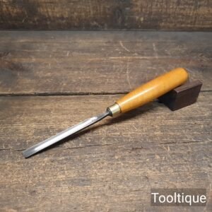 Vintage 3/8” Wide J.B Addis No:7 Woodcarving Gouge Chisel - Good Condition