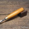 Vintage 3/8” Wide J.B Addis No:7 Woodcarving Gouge Chisel - Good Condition