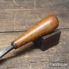 Antique 1” Wide Hearnshaw Bros. Woodcarving Gouge Chisel - Good Condition