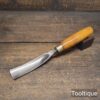 Vintage 1 1/16” J.B Addis No:15 Curved Woodcarving Gouge Chisel - Good Condition