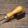 Vintage ½” Wide Hearnshaw Bros. Woodcarving Spoon Gouge Chisel - Good Condition