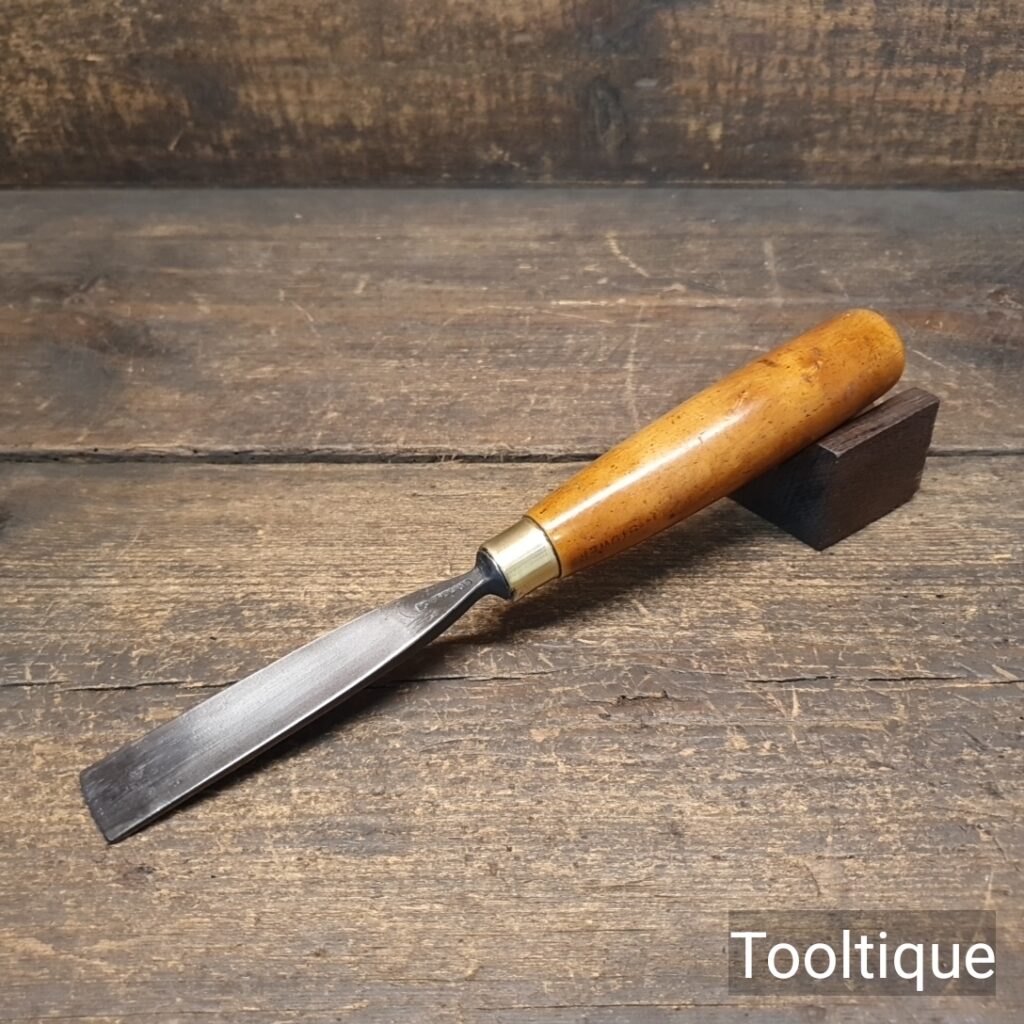 Vintage 7/8” Wide No:3 S.J Addis Woodcarving Gouge Chisel - Good Condition