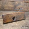 Antique 18th C Gabriel Planemakers Beechwood Angled Rabbet Plane - Good Condition