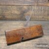 Rare Mathew Hindmarsh c1801/21 Beechwood No: 4 Round or Hollowing Plane
